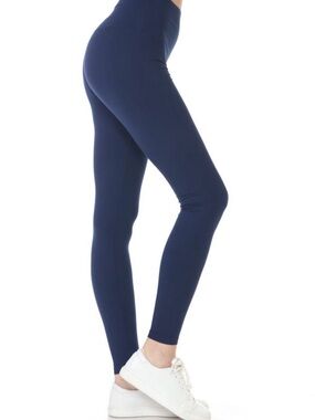 High-Rise Navy Women's Leggings